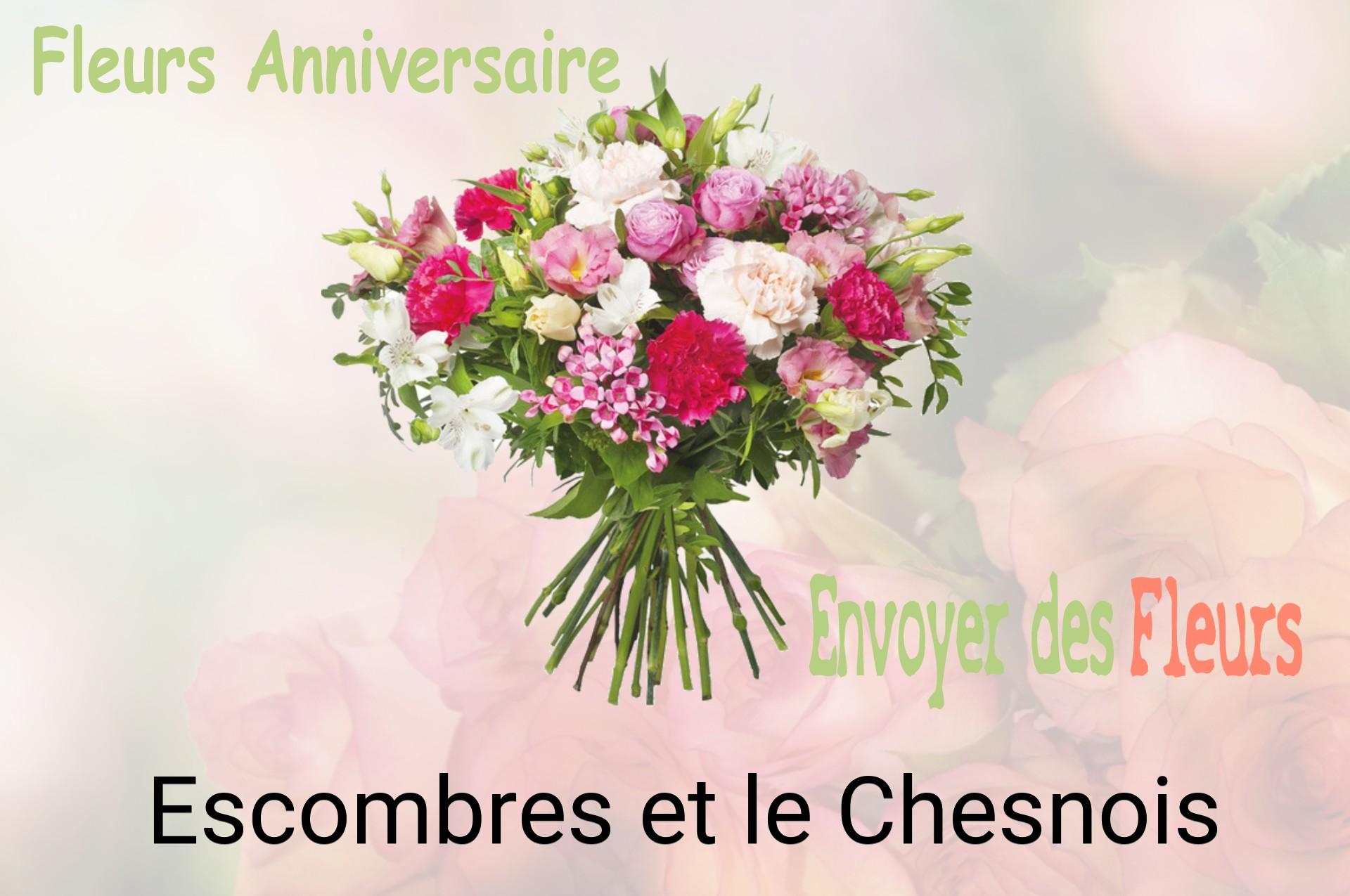 Bouquet de fleurs d’anniversaire livré à Escombres-et-le-Chesnois